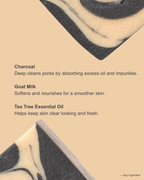 Charcoal x Goatmilk Soap